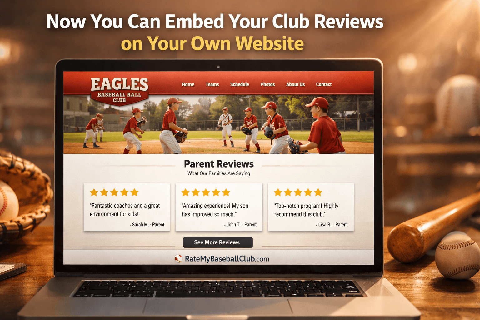 Cover Image for Now You Can Embed Your Club Reviews on Your Own Website