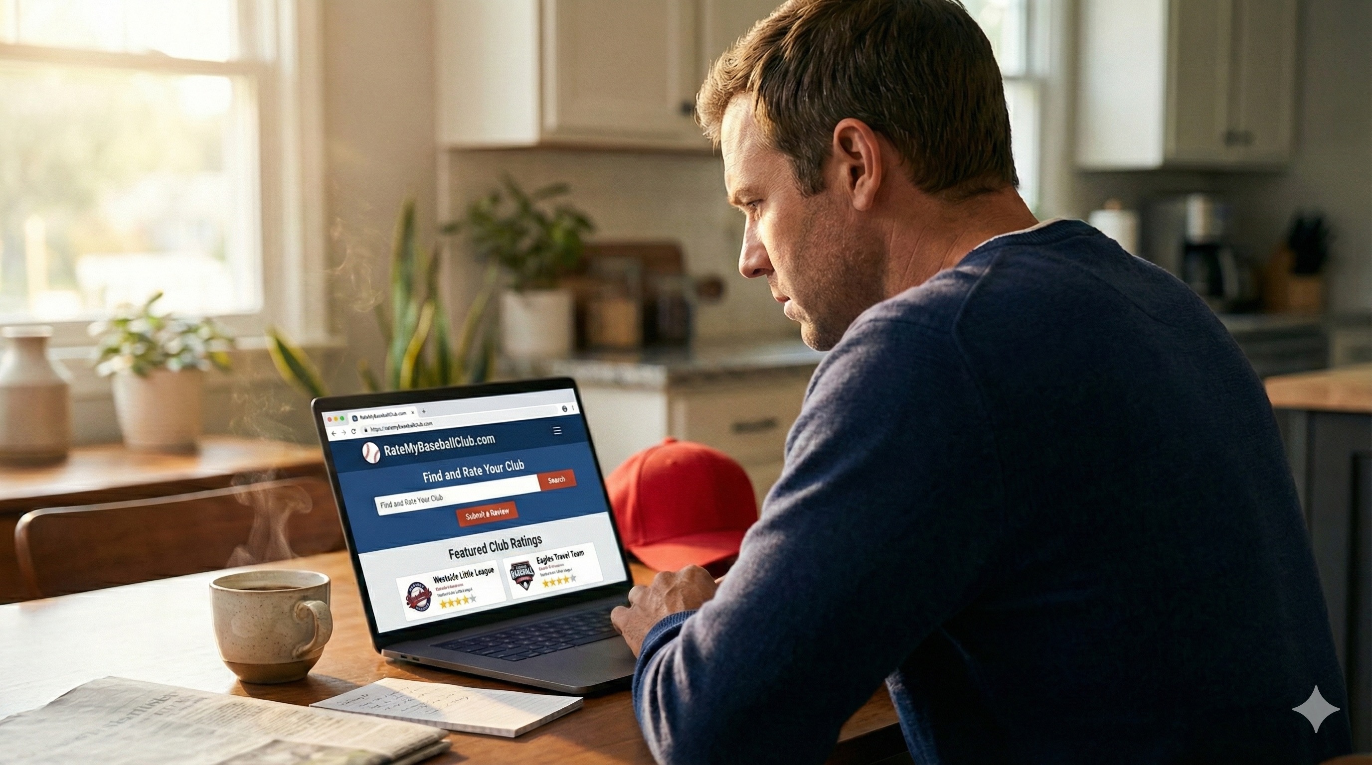 RateMyBaseballClub Platform Overview