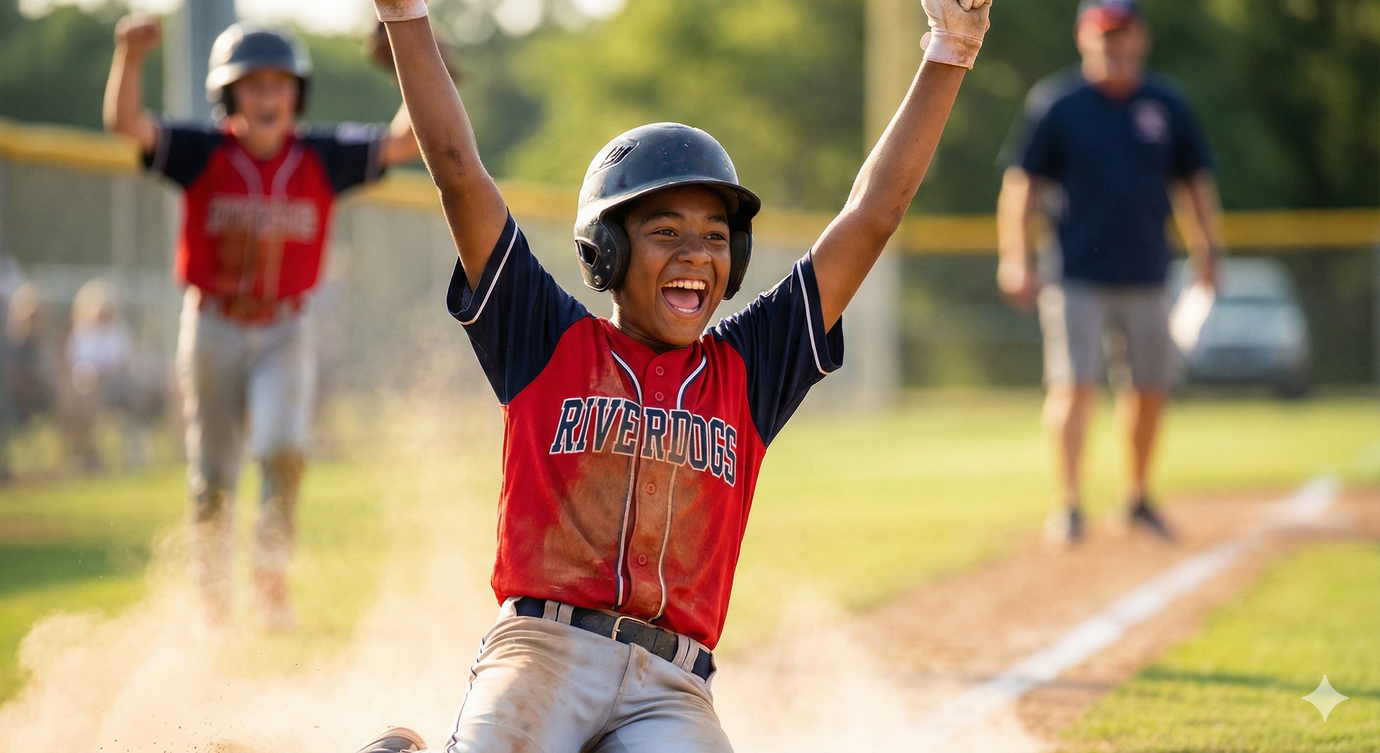 Youth Player Celebrating